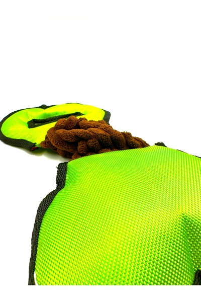 Tasma Market Küçük Irk ve Yavru Köpek Oyuncağı Su Geçirmez Kumaş Tutma Kulplu Oyun Arkadaşı