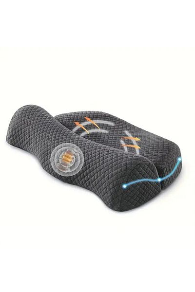 MEMORY Adjustable memory foam pillow designed to comfort the neck&back vertebrae for safe and healthy sleep