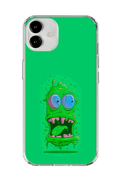 Dali Design حافظة شفافة متوافقة مع هاتف iPhone 12 بتصميم فيروس 3