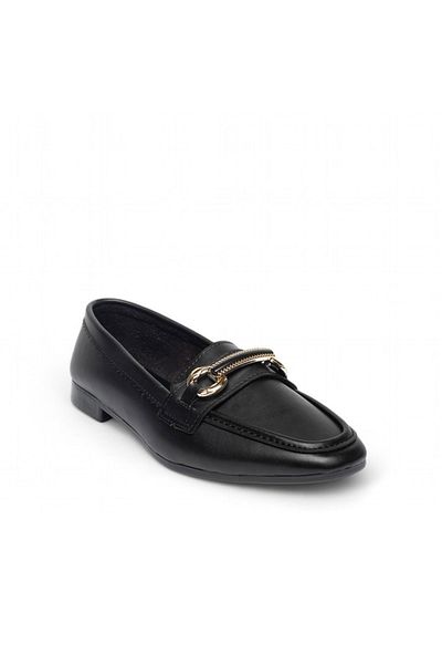 Buem Flat Bottom Easy Wear Matte Faux Leather Comfortable Casual Buckle Women's Babet