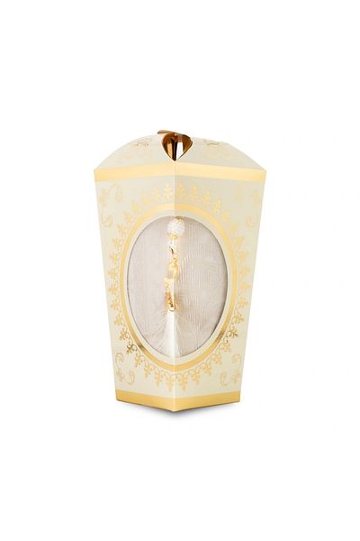 Hayrat Neşriyat Ramadan Lantern Prayer Beads + Prayer Rug Gift Set (Kraft Acetate Box, Cream)
