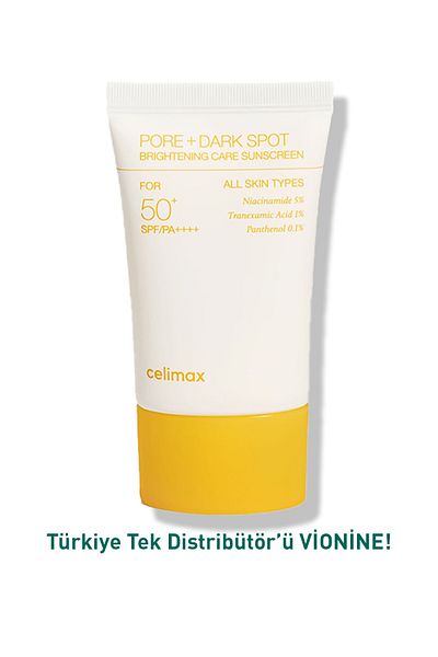 Celimax Pore Dark Spot Brightening Care Sunscreen Spf50 Pa 50Ml/Anti-Blemish Brightening Sun Cream (Vionine)