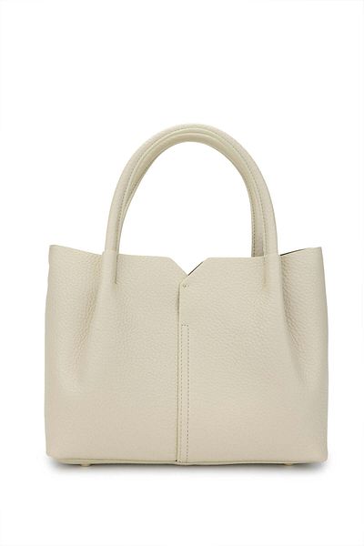 Tamer Tanca Women's Vegan Beige Shoulder Bag