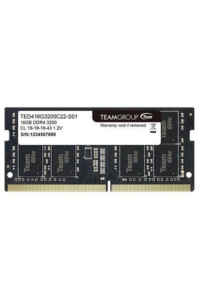 TEAM Elite 16Gb Ddr4 3200Mhz Cl22 Ram