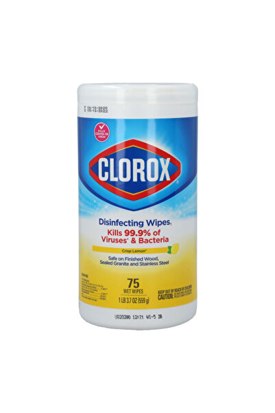 Clorox مناديل مطهرة 75 قطعة 559 جرام