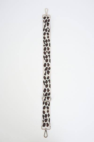 MUTE BAG Leopard Pattern Chevron Ayarlanabilir Çanta Sapı (110 CM)