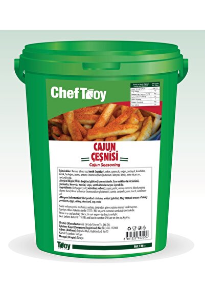 Chef Troy CAJUN ÇEŞNİSİ 1 KG