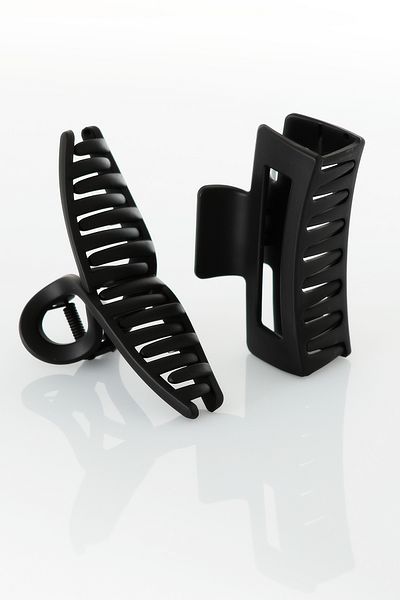 Miorre Set of 2 Non-Slip Matte Look Clothespin Hair Clips