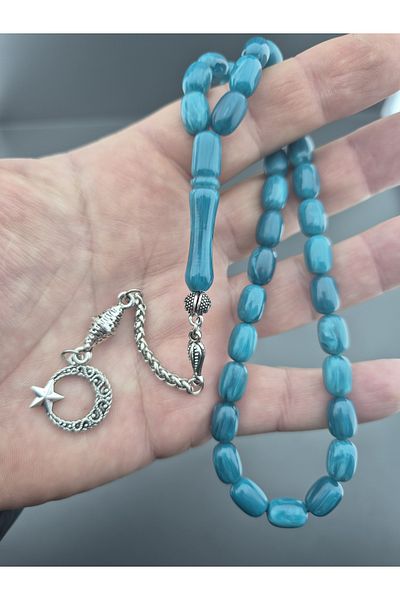 SAİD UYAR Squeeze Fire Amber Kuka Catalin Tasbih Giftware