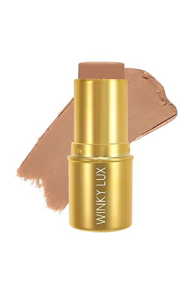 winky lux Bronze Age Bronzer Stick - Golden Touch, Cream Bronzer & Contour, Hydrating Vitamin E