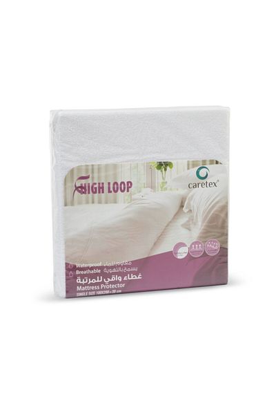CARETEX High Loop Single Mattress Protector