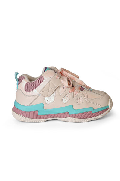 Guja حذاء رياضي للأطفال مستورد بتفاصيل مشابك في الجزء العلوي G674