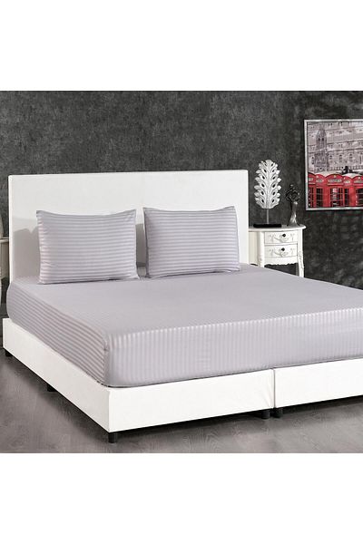 OSN Tekstil Satin Single Fitted Sheet Set (with Pillowcase)