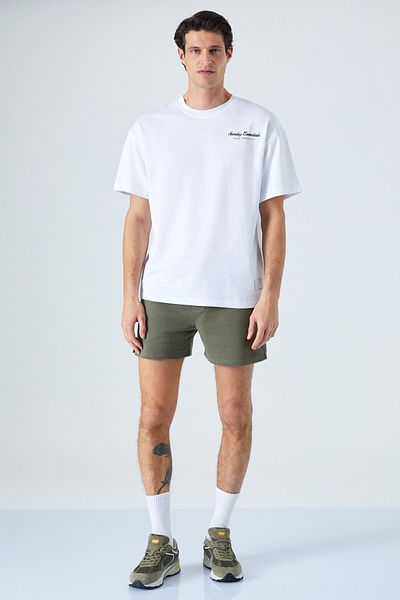 GRIMELANGE Luci Men's Regular Khaki Shorts