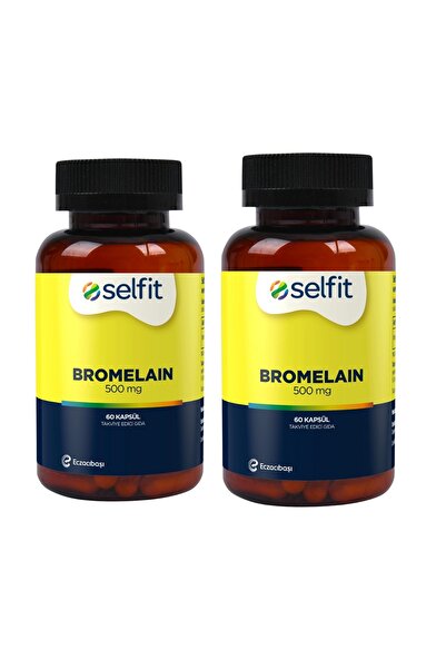 Selfit Bromelain 500 mg 60 Kapsül x 2