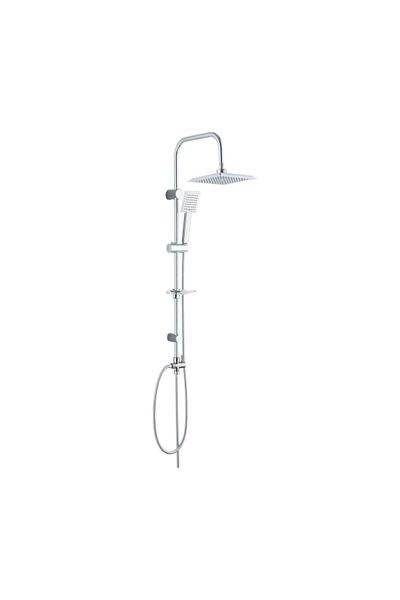 Müller Stainless Steel Square Rainfall Head Shower System 360 x 80cm