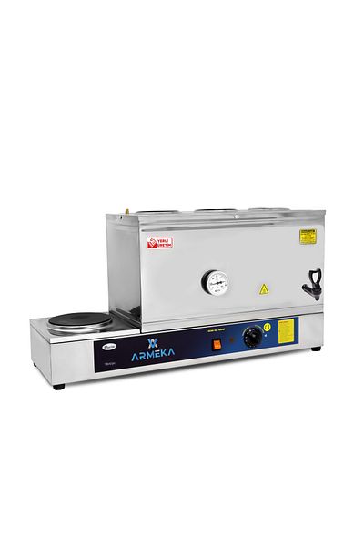 Armeka Platinum Tea Boiler 40 Liters with Plate and Plastic Faucet