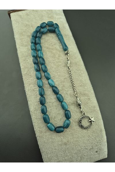 SAİD UYAR Squeeze Fire Amber Kuka Catalin Tasbih Giftware