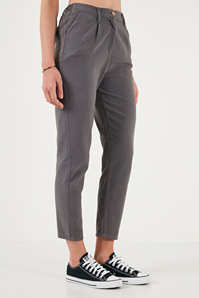 Lela Pamuklu Slim Fit Normal Bel Düz Paça Pantolon PANTOLON 668Y5121