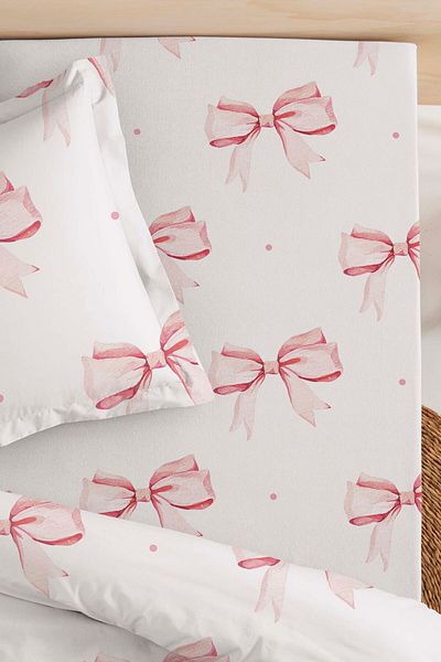 Rivaİstanbul Double Bed Sheet Ribbon Patterned Cotton