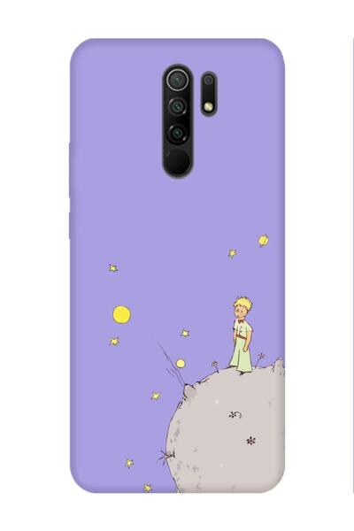 frondcase Redmi 9 Küçük Prens Lila Telefon Kılıfı