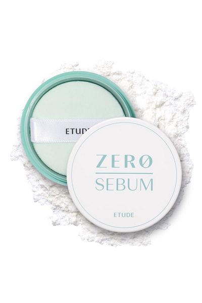 ETUDE Zero Sebum Drying Powder 4g | Lightweight Oil Control, 80% Mineral, Long-Lasting, Kbeauty