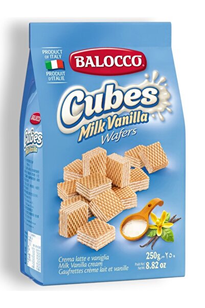 Balocco ويفر بحشوة كريمة الحليب والفانيليا 250 جرام