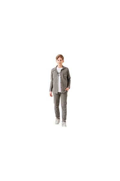 Babexi Shirt Tshirt Pants 3Pcs Boy Set 13-16 Years