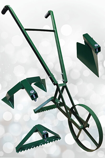 AKTEPE Group Üç'lü Full Paket El Çapa Makinası Çapalama Ot Yolma Ot Kesme Karık Açma Kanal Açma Bahçe Seti