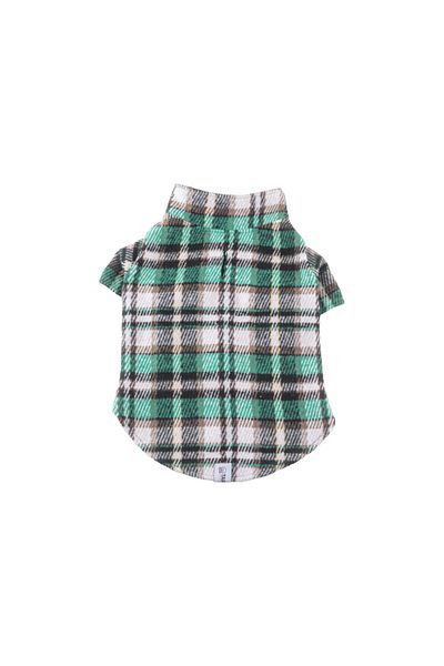 JesPawty Green Dog Lumberjack Shirt