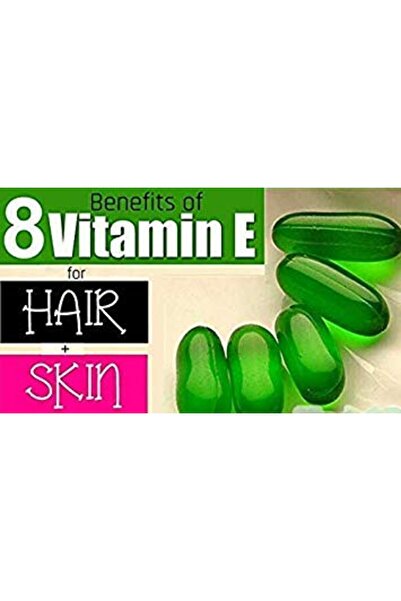 Evion 50 Evion Capsules Vitamin E for Glowing Face,Strong Hair,Acne,Nails, Glowing Skin 400mg