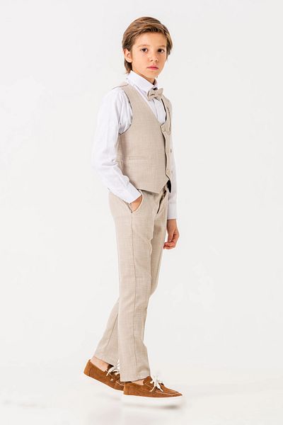 My Hanne Bow Tie Vest Suit 3054