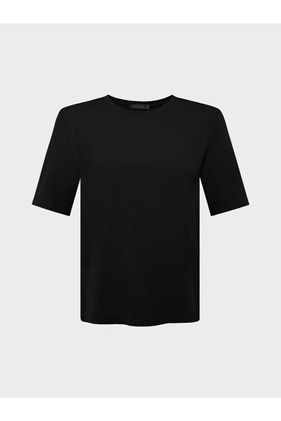 RİVUS Premium Soft Feel Padded T-Shirt - Black