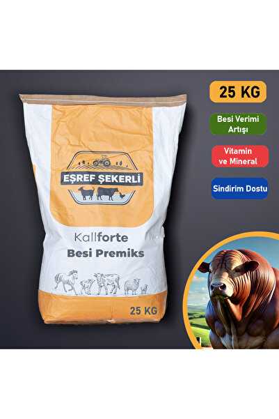 EŞREF ŞEKERLİ Besi Premiks 25 Kg, Besi Takviyesi