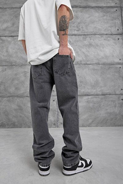 NOMARC Smoked Kp Baggy Jeans with Grinding
