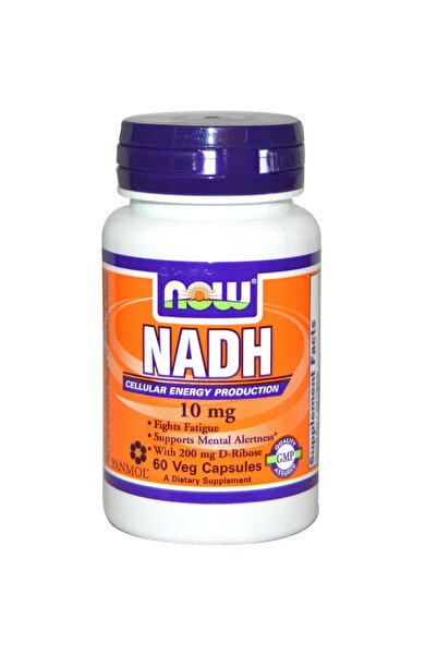 Now Foods , NADH، 10 ملغ، 60 كبسولة نباتية