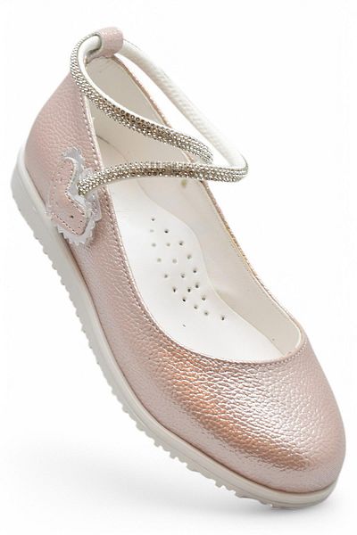 ISPARTALILAR 2025 Pantofi de balerină pentru fete cu talpă confortabilă cu velcro Rochie de seară de nuntă Balerini de logodnă acasă