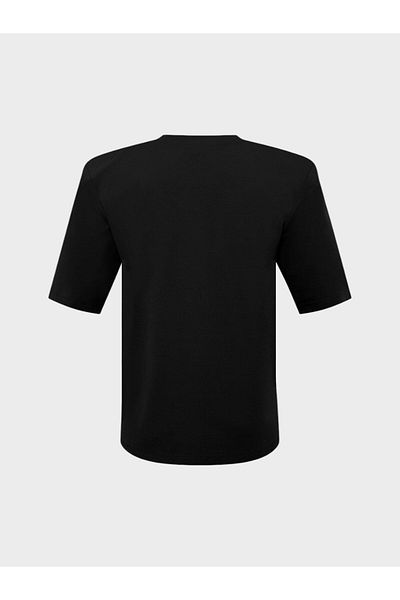 RİVUS Premium Soft Feel Padded T-Shirt - Black