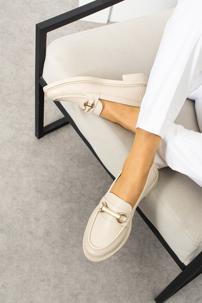 MERVESTORE Tokalı Loafer Ayakkabı