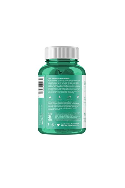 goLisaNs GOLI PRE+POST+ PROBIOTICS GUMMIES 60PCS/180G