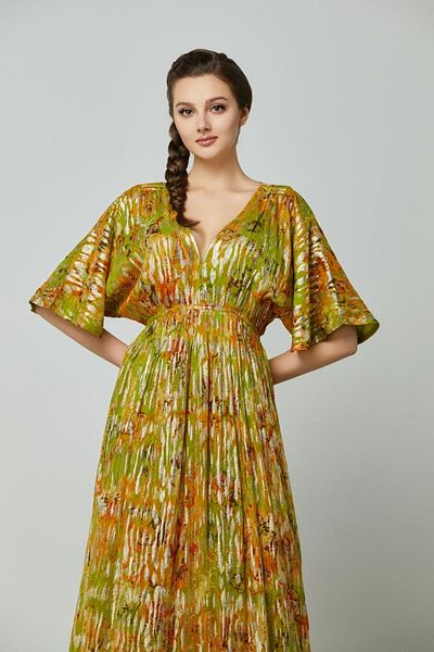 femi9 Printed Jacquard dress