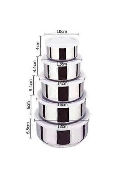 Store Stainless Steel Food Storage Container Set