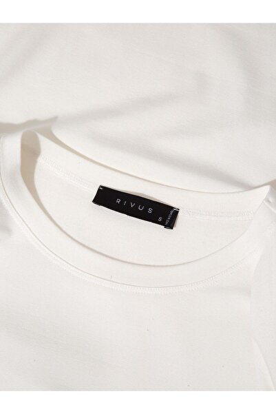 RİVUS Soft Touch Premium T-Shirt - White