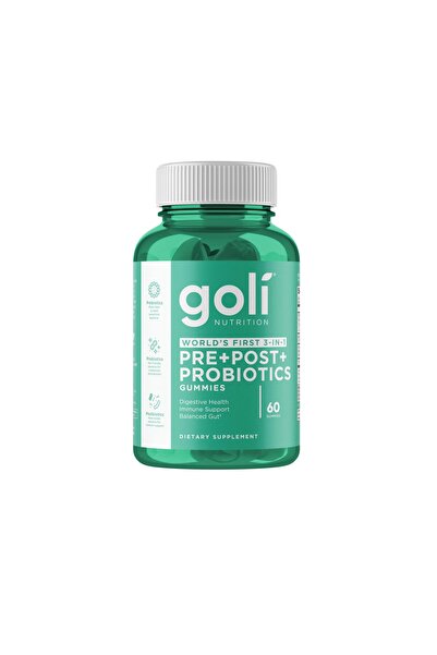 goLisaNs GOLI PRE+POST+ PROBIOTICS GUMMIES 60PCS/180G