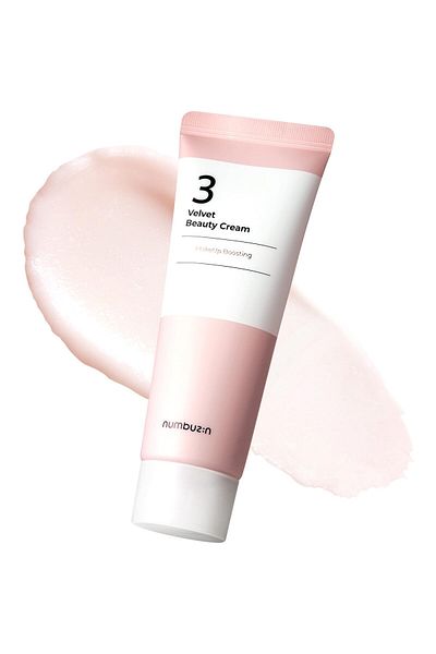 Numbuzin No.3 Velvet Beauty Cream | Hydration, Smooth Skin, Poreless, Niacinamide | 2.02 fl. oz.
