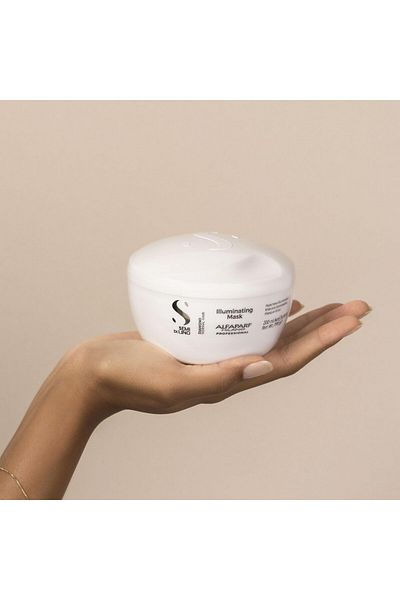 Alfaparf Milano Semi Di Lino Diamond Hair Mask - Deep Conditioning for Damaged & Dry Hair (6.98 oz)