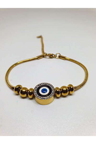 mama india alaçatı 1. Grade Quality 316L Surgical Steel Women's Bracelet, Evi...
