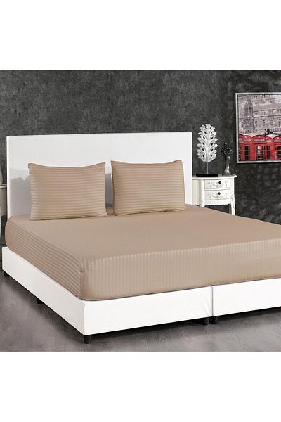 OSN Tekstil Satin Single Fitted Sheet Set (with Pillowcase)