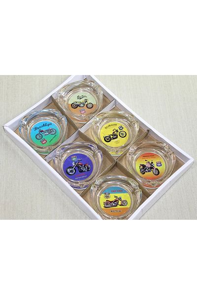 İsmiyle Al Glass Ashtray Alk3681 - Isl9857-9599