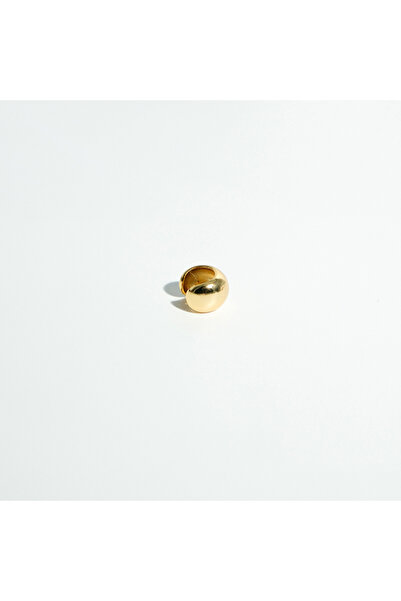 Choice أقراط ذهبية صغيرة (قطعة واحدة) من Peri'sBox بلون ذهبي سادة بدون ثقب عل...